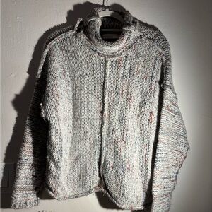 Pilcro Multicolor Turtleneck Sweater